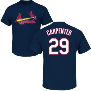 Chris Carpenter St. Louis Cardinals Name & Number T-Shirt - Navy