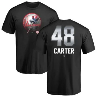 Chris Carter New York Yankees Midnight Mascot T-Shirt - Black