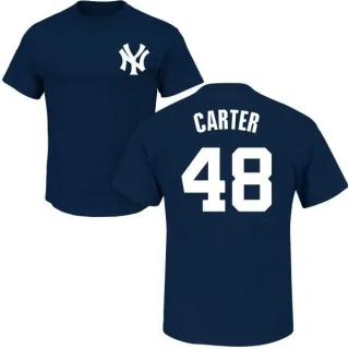 Chris Carter New York Yankees Name & Number T-Shirt - Navy