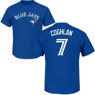 Chris Coghlan Toronto Blue Jays Name & Number T-Shirt - Royal