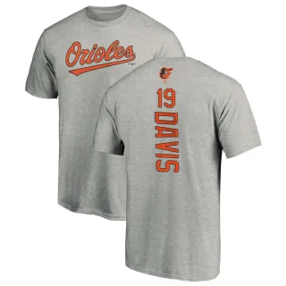 Chris Davis Baltimore Orioles Backer T-Shirt - Ash