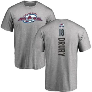 Chris Drury Colorado Avalanche Backer T-Shirt - Ash