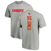 Chris Jones Kansas City Chiefs Backer T-Shirt - Ash