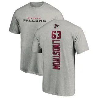 Chris Lindstrom Atlanta Falcons Backer T-Shirt - Ash