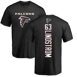 Chris Lindstrom Atlanta Falcons Backer T-Shirt - Black