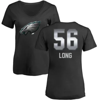 Chris Long Women's Philadelphia Eagles Midnight Mascot T-Shirt - Black