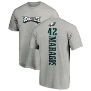 Chris Maragos Philadelphia Eagles Backer T-Shirt - Ash