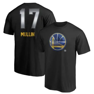 Chris Mullin Golden State Warriors Black Midnight Mascot T-Shirt