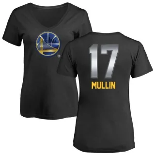 Chris Mullin Women's Golden State Warriors Black Midnight Mascot T-Shirt