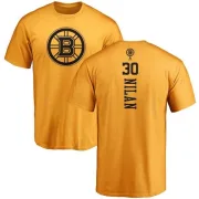 Chris Nilan Boston Bruins One Color Backer T-Shirt - Gold