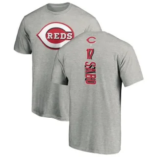 Chris Sabo Cincinnati Reds Backer T-Shirt - Ash