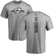 Chris Simon Colorado Avalanche Backer T-Shirt - Ash