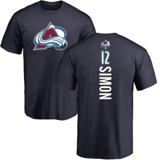 Chris Simon Colorado Avalanche Backer T-Shirt - Navy