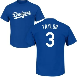 Chris Taylor Los Angeles Dodgers Name & Number T-Shirt - Royal