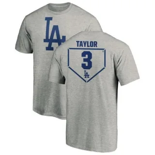 Chris Taylor Los Angeles Dodgers RBI T-Shirt - Heathered Gray