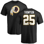 Chris Thompson Washington Redskins Name & Number Logo T-Shirt - Black