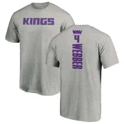 Chris Webber Sacramento Kings Ash Backer T-Shirt