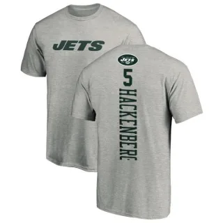 Christian Hackenberg New York Jets Backer T-Shirt - Ash