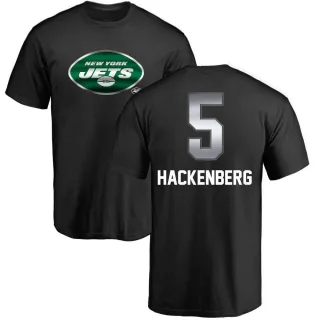 Christian Hackenberg New York Jets Midnight Mascot T-Shirt - Black