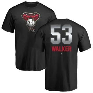 Christian Walker Arizona Diamondbacks Midnight Mascot T-Shirt - Black