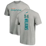 Christian Wilkins Miami Dolphins Backer T-Shirt - Ash