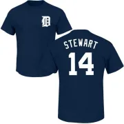 Christin Stewart Detroit Tigers Name & Number T-Shirt - Navy