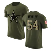 Chuck Howley Dallas Cowboys Olive Salute to Service Legend T-Shirt