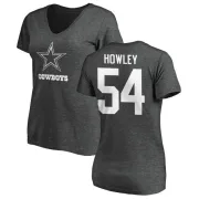 Chuck Howley Women's Dallas Cowboys One Color T-Shirt - Ash