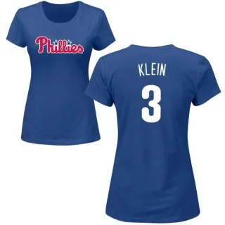 Chuck Klein Women's Philadelphia Phillies Name & Number T-Shirt - Royal