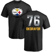 Chukwuma Okorafor Pittsburgh Steelers Midnight Mascot T-Shirt - Black