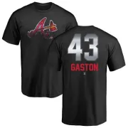 Cito Gaston Atlanta Braves Midnight Mascot T-Shirt - Black