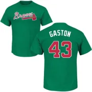 Cito Gaston Atlanta Braves St. Patrick's Day Name & Number T-Shirt - Green