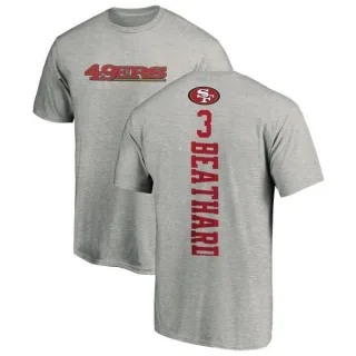 C.J. Beathard San Francisco 49ers Backer T-Shirt - Ash