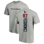 C.J. Fiedorowicz Houston Texans Backer T-Shirt - Ash