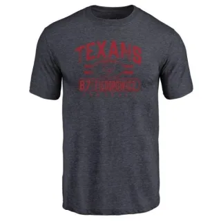 C.J. Fiedorowicz Houston Texans Flanker Tri-Blend T-Shirt - Navy