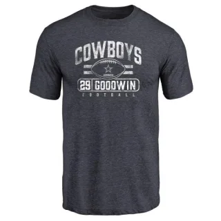 C.J. Goodwin Dallas Cowboys Flanker Tri-Blend T-Shirt - Navy