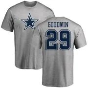 C.J. Goodwin Dallas Cowboys Name & Number Logo T-Shirt - Ash