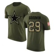 C.J. Goodwin Dallas Cowboys Olive Salute to Service Legend T-Shirt