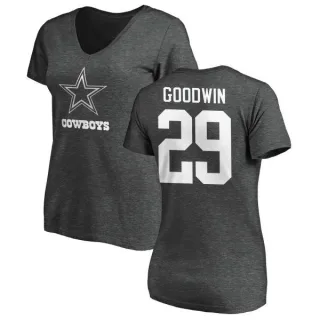 C.J. Goodwin Women's Dallas Cowboys One Color T-Shirt - Ash