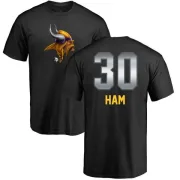 C.J. Ham Minnesota Vikings Midnight Mascot T-Shirt - Black