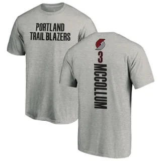 C.J. McCollum Portland Trail Blazers Ash Backer T-Shirt