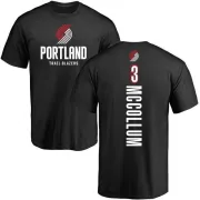 C.J. McCollum Portland Trail Blazers Black Backer T-Shirt