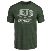 C.J. Mosley New York Jets Flanker Tri-Blend T-Shirt - Green