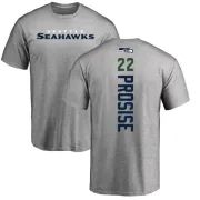 C.J. Prosise Seattle Seahawks Backer T-Shirt - Ash