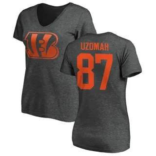 C.J. Uzomah Women's Cincinnati Bengals One Color T-Shirt - Ash