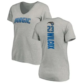C.J. Wilcox Women's Orlando Magic Ash Backer T-Shirt
