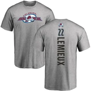 Claude Lemieux Colorado Avalanche Backer T-Shirt - Ash