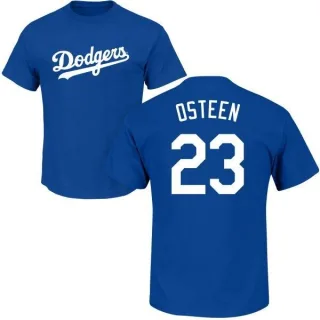 Claude Osteen Los Angeles Dodgers Name & Number T-Shirt - Royal