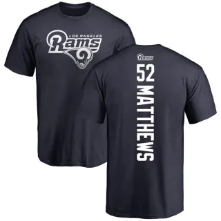 Clay Matthews Los Angeles Rams Backer T-Shirt - Navy