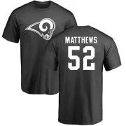 Clay Matthews Los Angeles Rams One Color T-Shirt - Ash